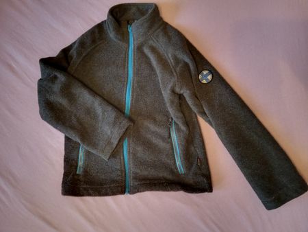 Tolle Rukka Fleecjacke Übergang gebraucht 128