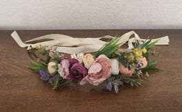 Romantischer Blumenkranz, Haarkranz, perfekt für den Sommer!