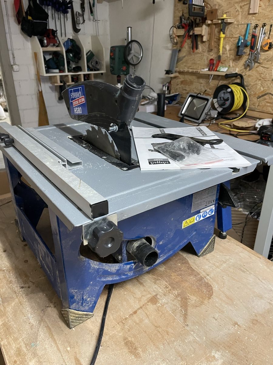 Scheppach Sägen: Scheppach Hs80 Special Edition table saw – Gebraucht aus Hornussen von junglej 3