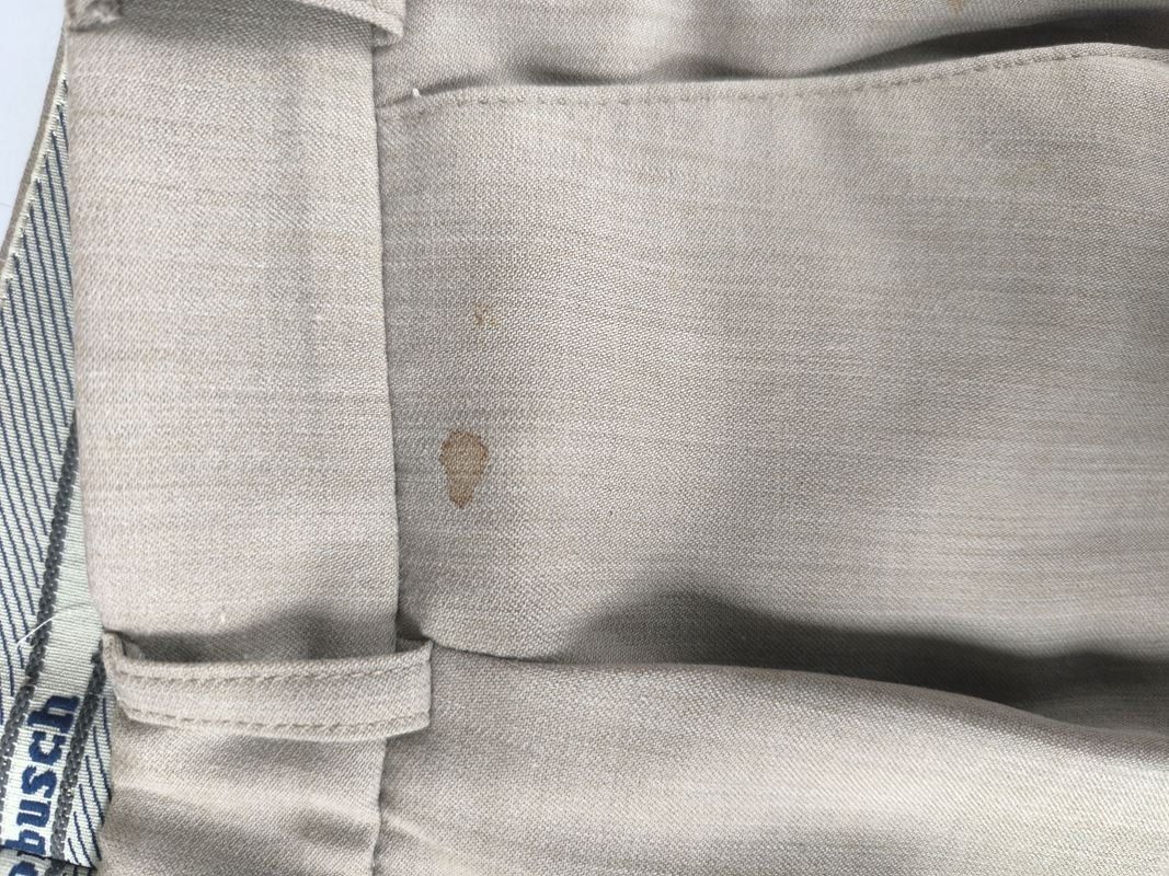 Pantaloni: Herren Anzughose beige Gr.48 – Usato da Rüti ZH venduto da Restwert_Rueti_ZH 1