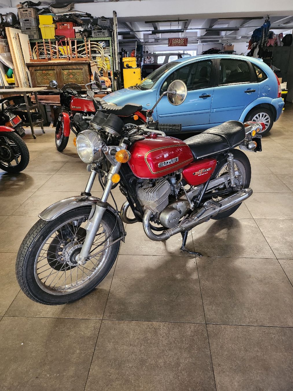 Suzuki Strada: moto suzuki 500GT – Usato da Lugano venduto da Bernardino04 6