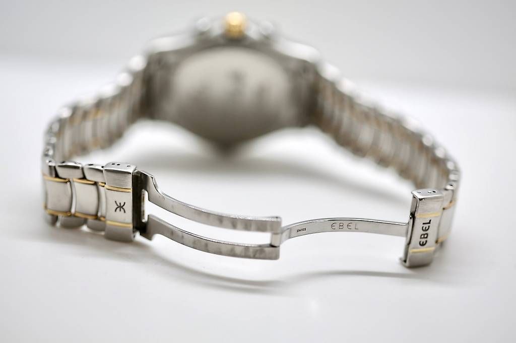 Ebel Orologi: Ebel Le Modulor Chronograph Gold&Stahl – Usato da Reinach BL venduto da Han-Numismatik 5