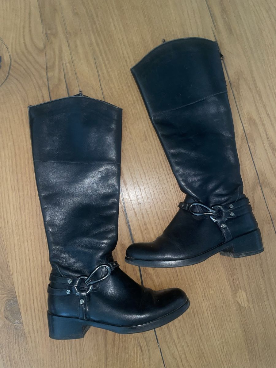 Miu Miu Scarpe da donna: Echt Leder Stiefel - made in Italy – Usato da Wabern venduto da alestae