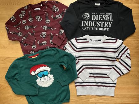 Jungen Sweatshirts Pullover Gr. 134