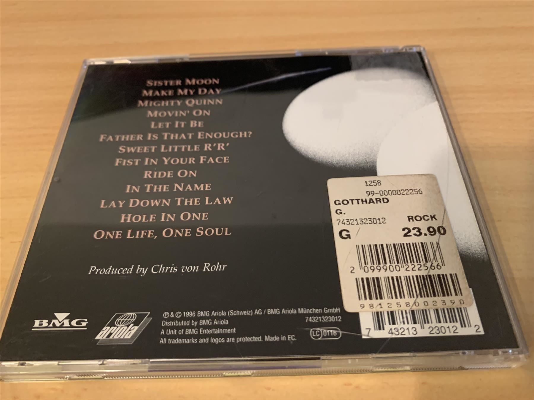 CD: Gotthard – G. – Usato da Rikon im Tösstal venduto da Alpenmutz 1