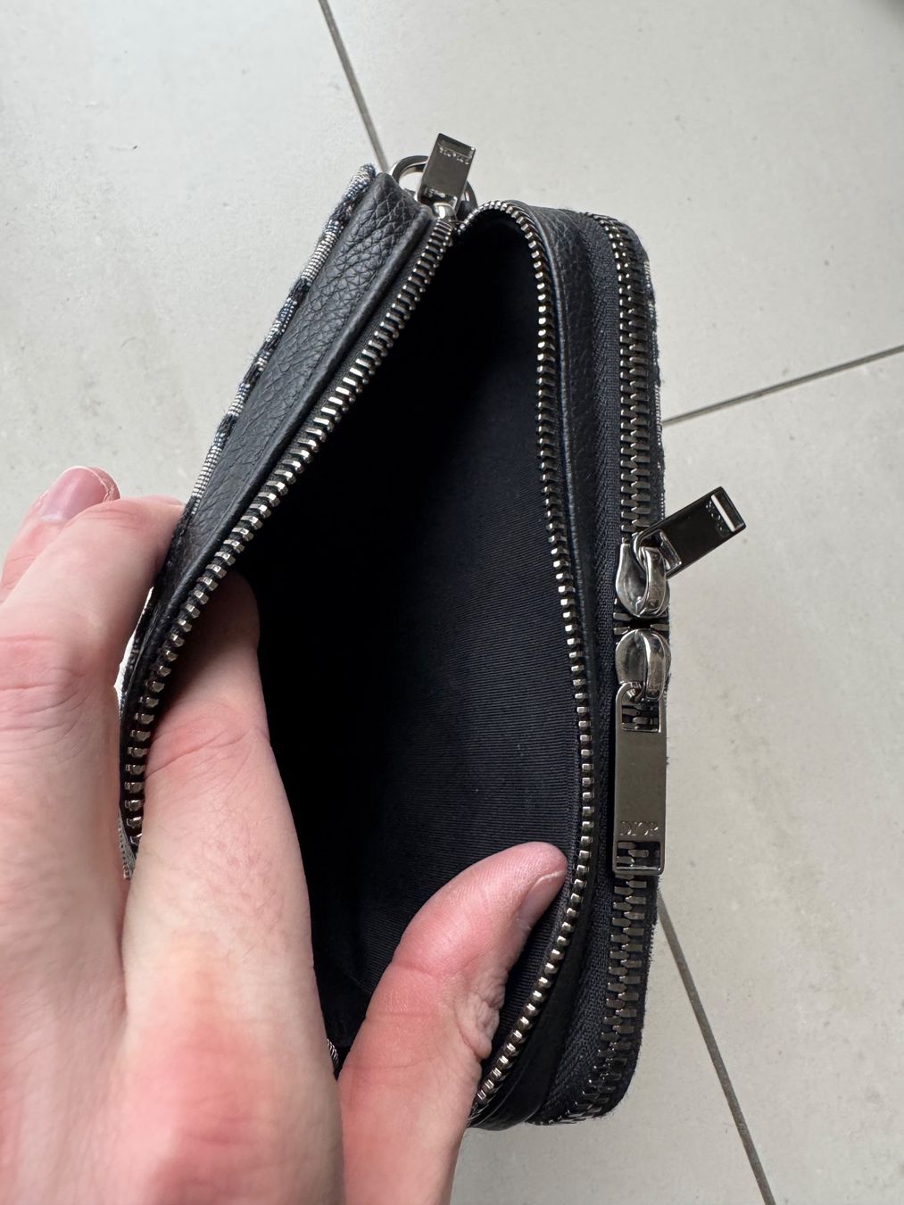Dior Borse: Dior Pouch with Strap in Dior Oblique Jacquard – Usato da Dübendorf venduto da cendre 7