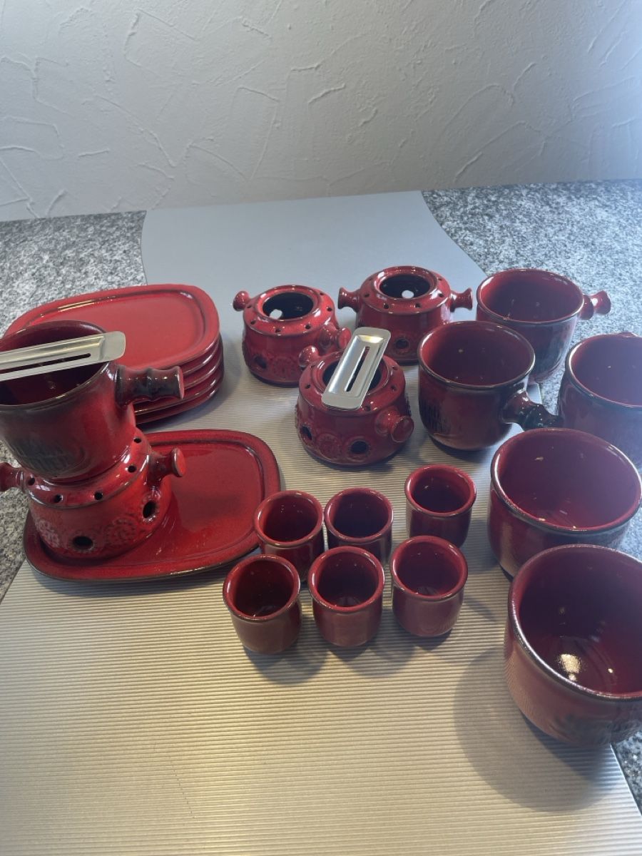 Set di piatti: Feuerzangbowle set , Top Zustand! – Nuovo (secondo la descrizione) da Adlikon b.Regensdf venduto da Formel1Fan 2