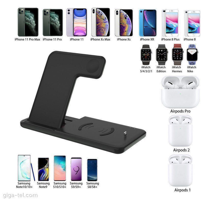 Ladegeräte: 4in1 Ladestation Wireless Charger – Neu (gemäss Beschreibung) aus Weinfelden von SEYBOY 7