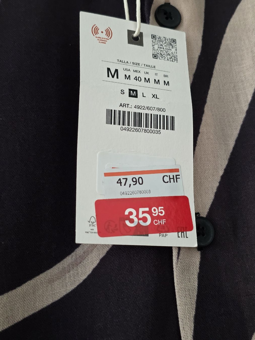 Zara Hemden: ZARA Hemd – Neu und originalverpackt aus Genève von tacoma08 1