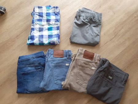 6 kurze Hosen Gr. 158/164