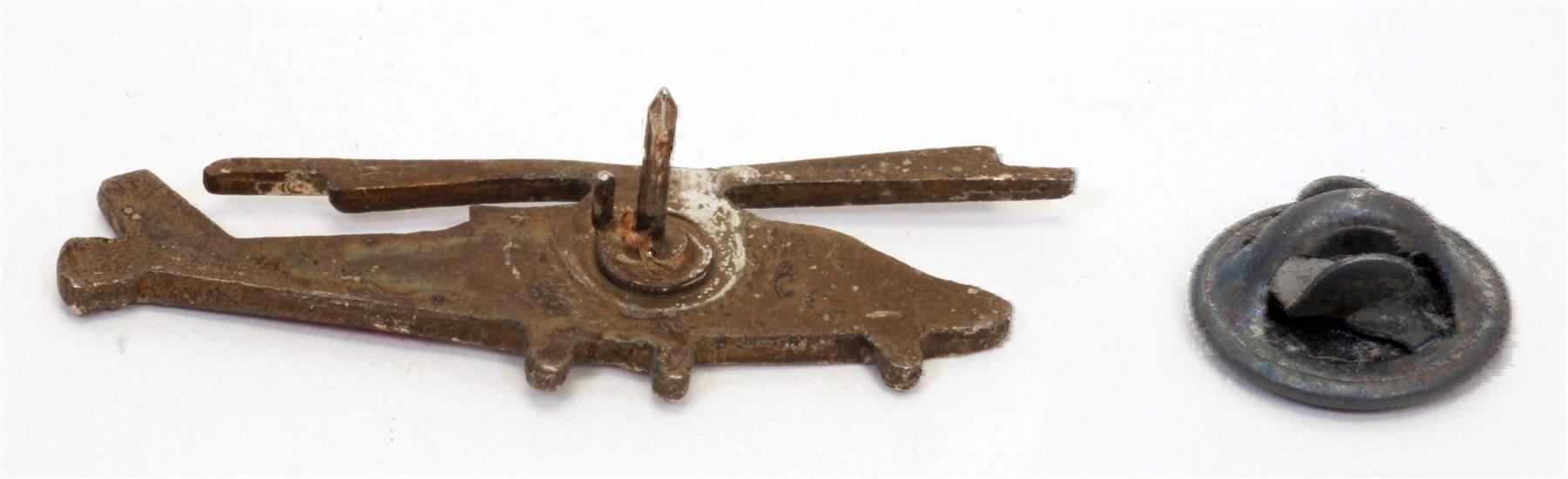 Spille & Fermagli: Alter Rega-Pin Helikopter Vintage Rare – Usato da Bassersdorf venduto da Sugo 1
