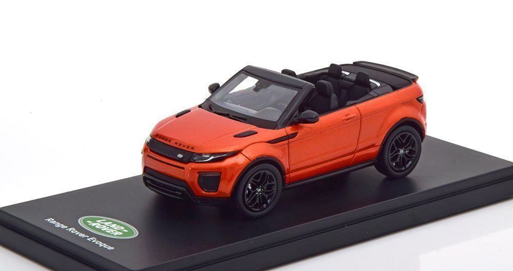 Land Rover Modellini d'auto: Range Rover Evoque Convertible 2016-2019 orange met. / – Nuovo e nell'imballaggio originale da Gerlafingen venduto da espero88 2