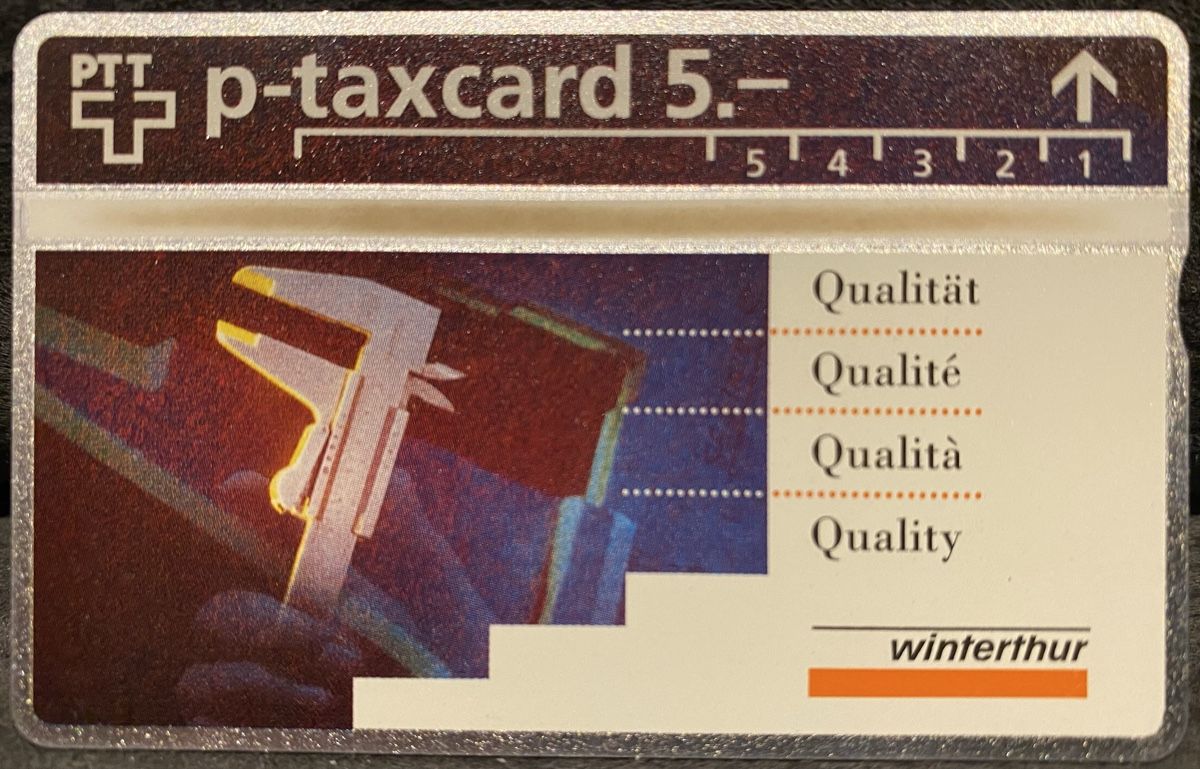 Schede telefoniche: P-taxcard neuve  – Nuovo (secondo la descrizione) da Lausanne venduto da babacard10