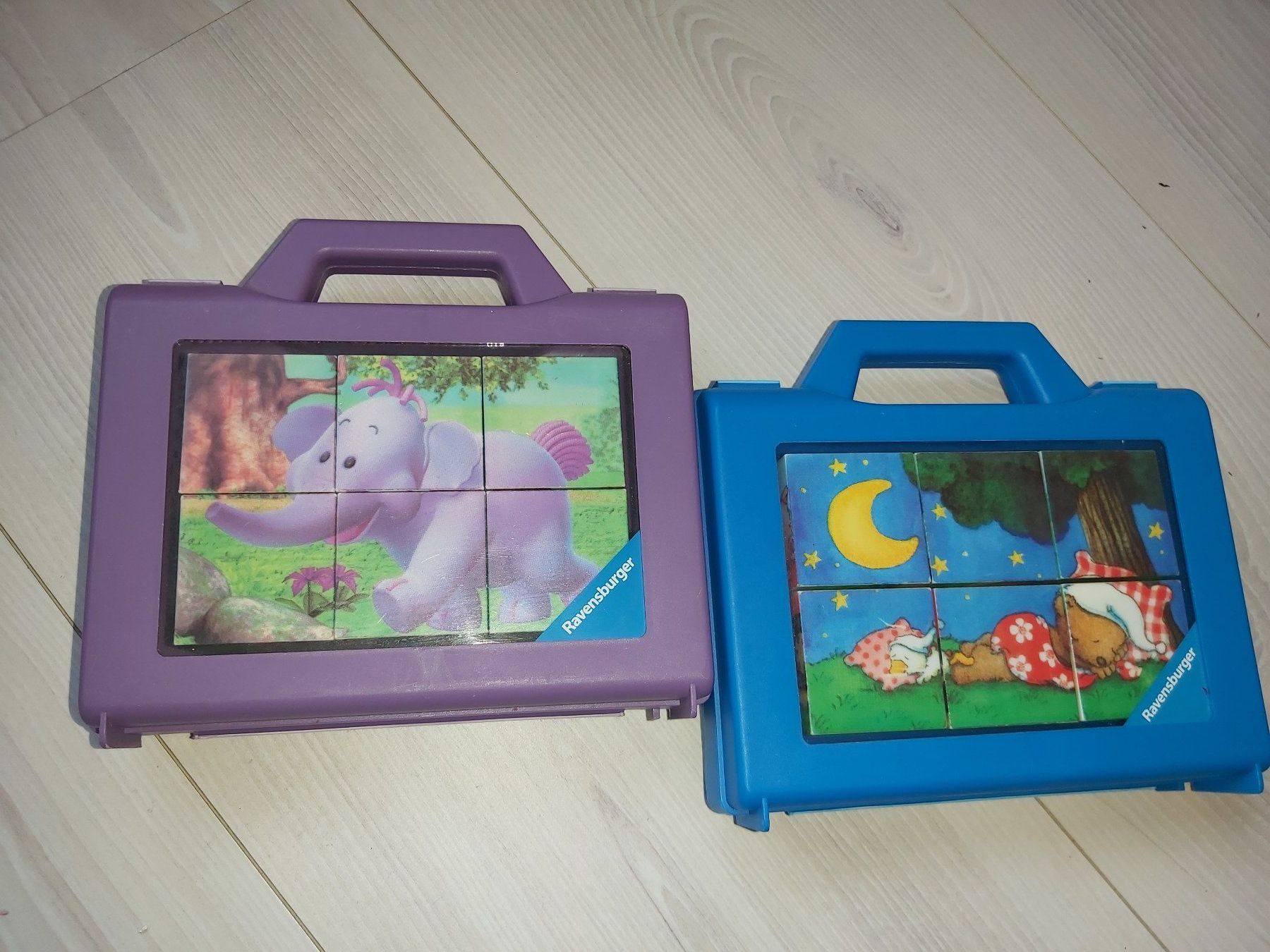 Ravensburger Spiele: 2x Puzzles Ravensburger enfants en coffret – Gebraucht aus La Rippe von veromaud