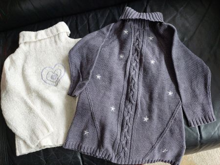 2 schöne Winterpullis Grösse 116
