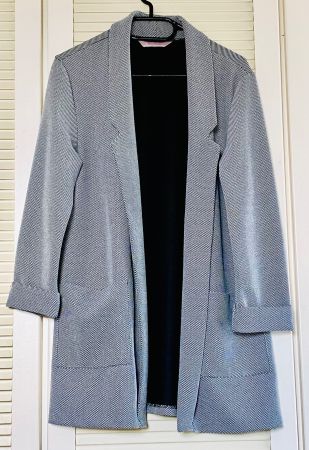 Elegante lange Damen-Jacke (Blazer), Gr. 40, neu