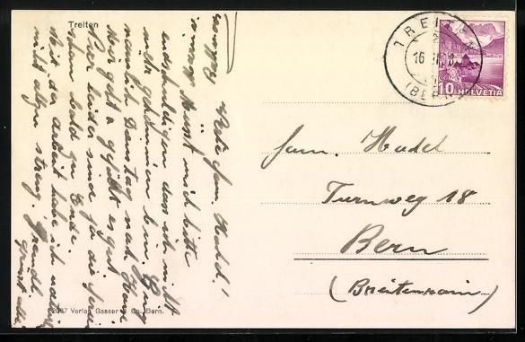 Cartes postales: AK Treiten, Ortspartie – D'occasion à Berlin par bartko-reher 1