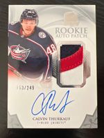 NHL Calvin Thürkauf The Cup Rookie RC HC Lugano Blue Jackets