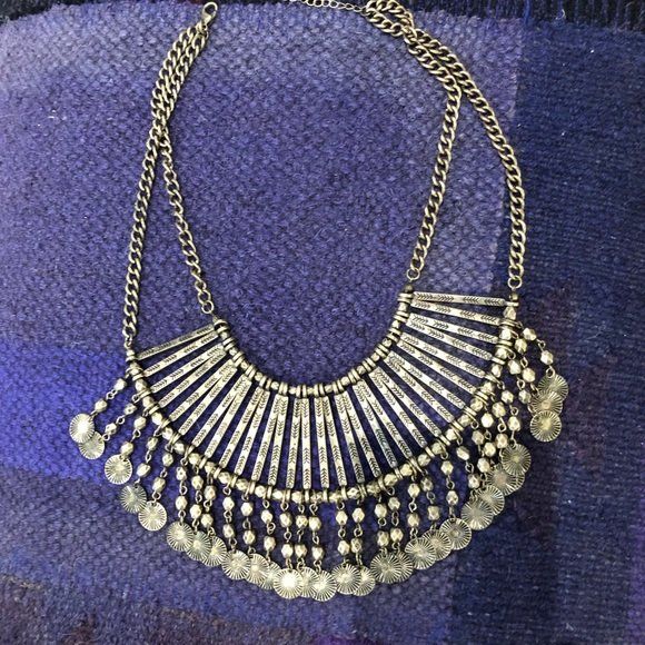 Ketten: Breite Designer Statement Kette im Boho Stil zu Free People – Gebraucht aus St. Gallen von Hereplaysmusic 1