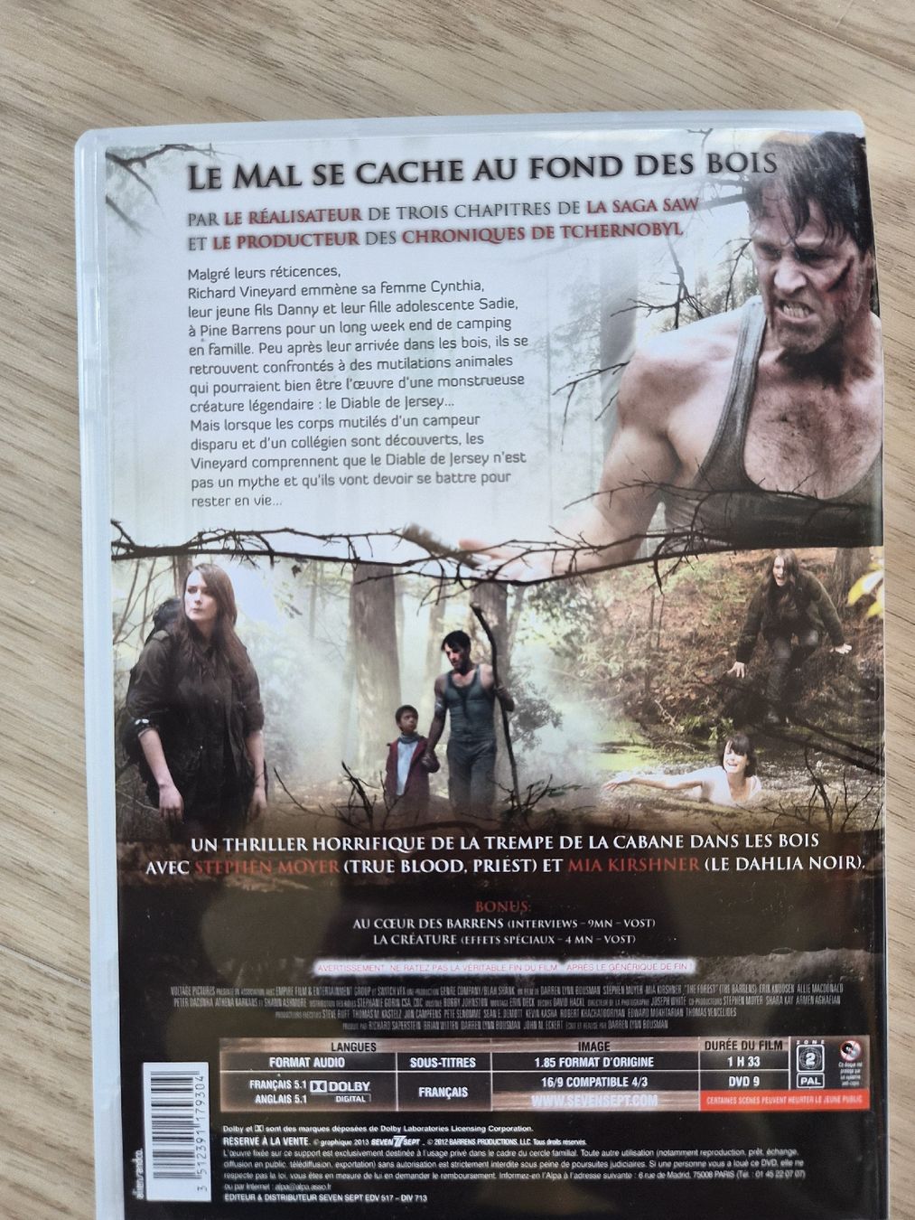 Alle DVDs: DVD Le Diable de Jersey The Forest  – Gebraucht aus La Joux FR von car_ck96 2