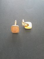 Boutons de manchettes forme carrée