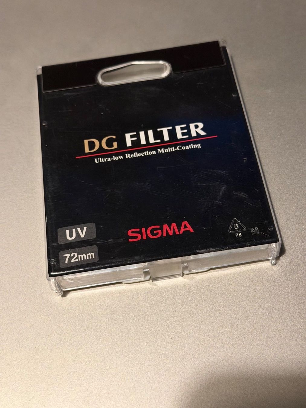 Sigma Filter: Filtre UV Sigma DG 72mm – Gebraucht aus fey von Caductilometre