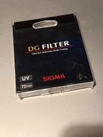 Filtre UV Sigma DG 72mm