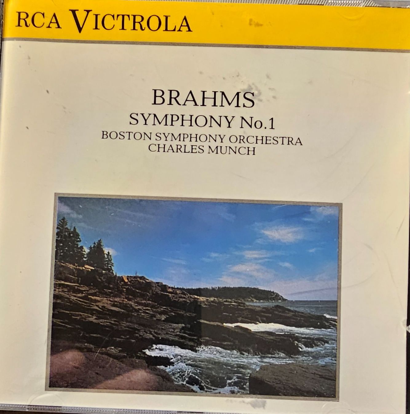 CDs: Brahms - Boston Symphony Orchestra - Symphony No. 1 – Gebraucht aus Wahlen b. Laufen von Cg10