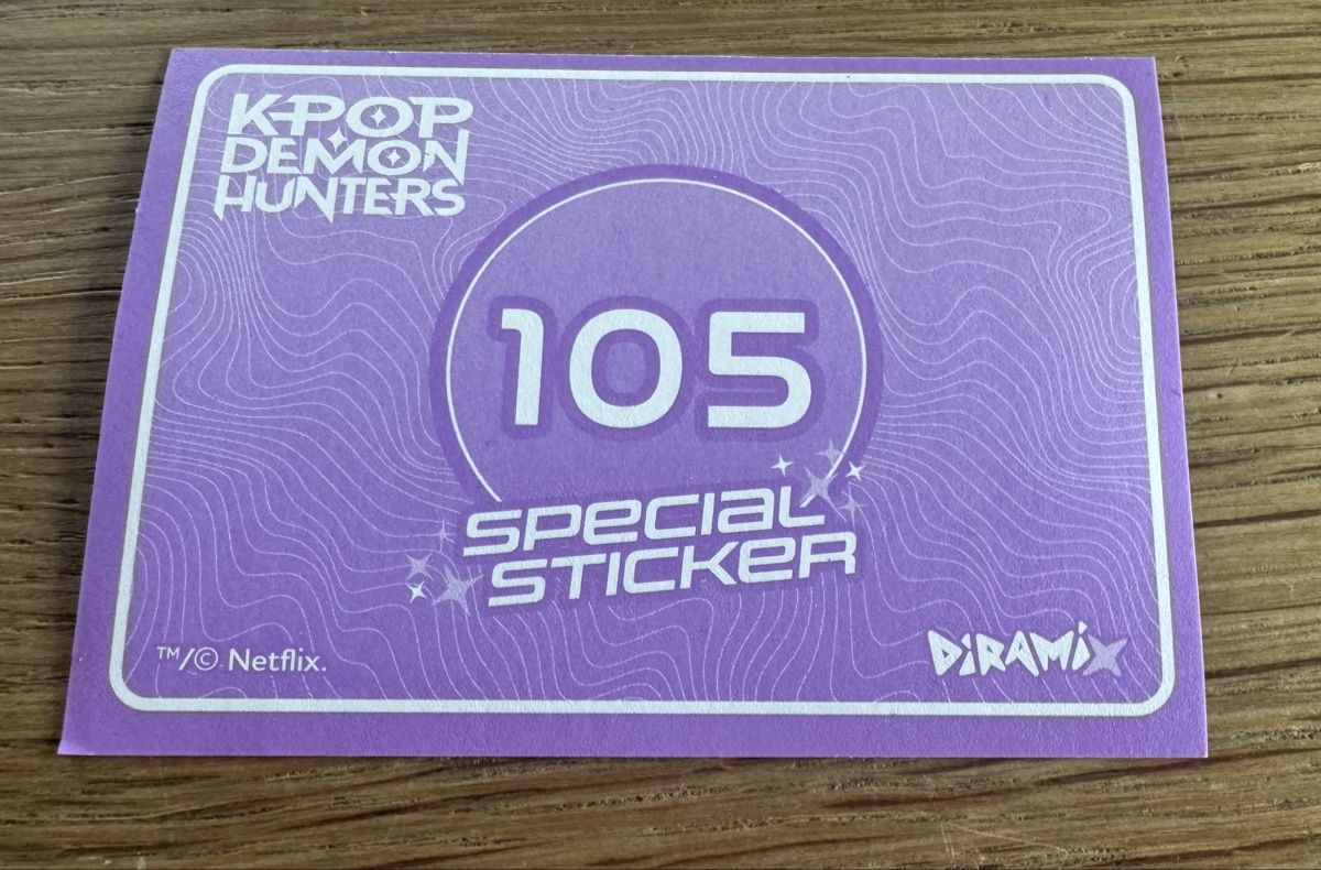 Sammelbilder & Trading cards: K-Pop Demon Hunters Sticker 105 Special  – Neu (gemäss Beschreibung) aus Aesch (Neftenbach) von gyves01 1
