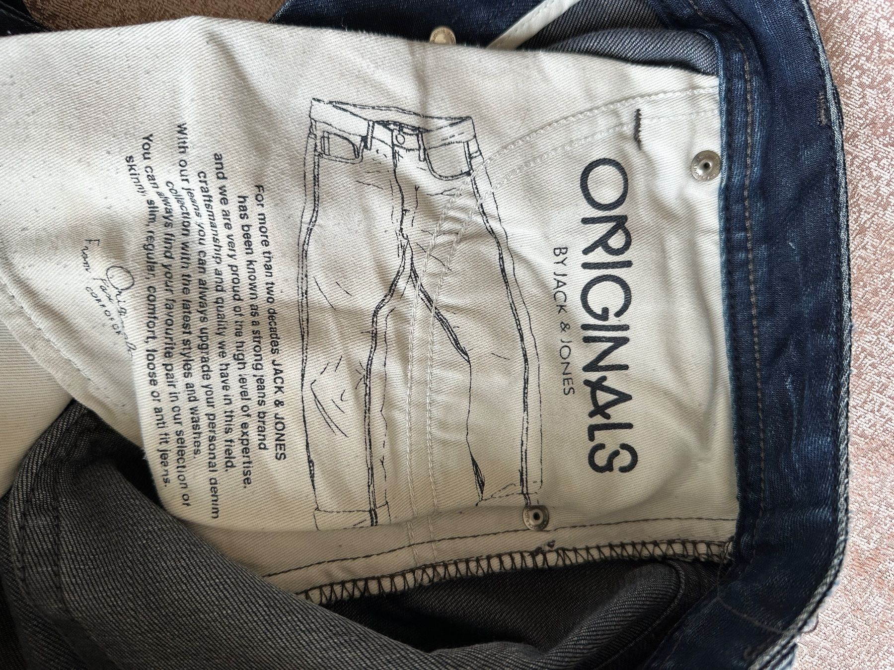 Jeans: Original Jack Jones Blau Hose – Usato da Allenwinden venduto da Tba_20 5