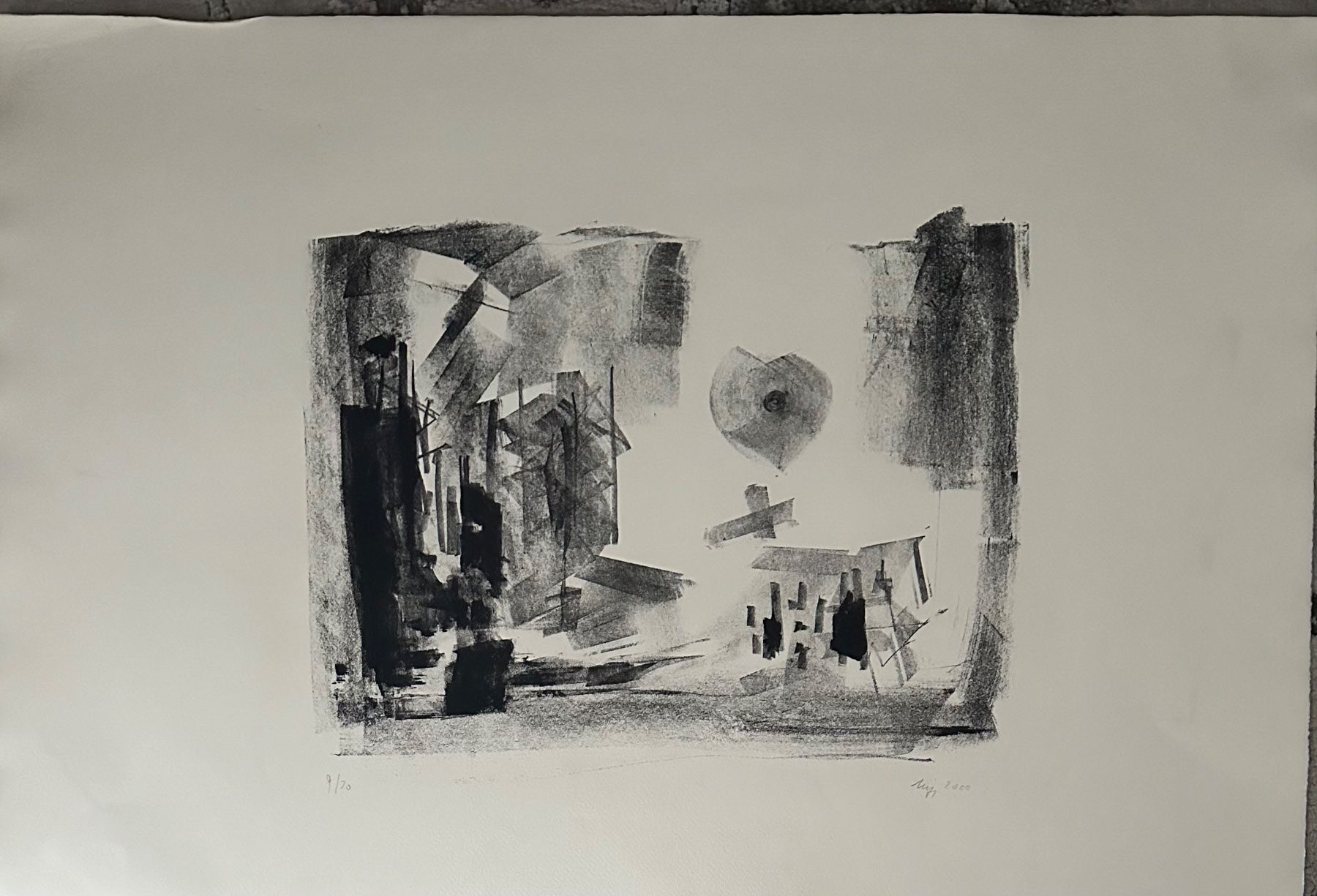 Grafica & Litografie: KÜNSTLER  ? LITHOGRAPHIE SIGNIERT NUMMERIERT – Usato da Gersau venduto da grafik-kunst 1