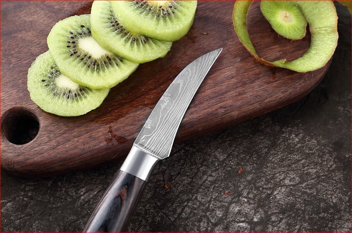 Coltelli da cucina: Küchenmesser, Schälmesser – Nuovo e nell'imballaggio originale da Burgdorf venduto da XJ6 6
