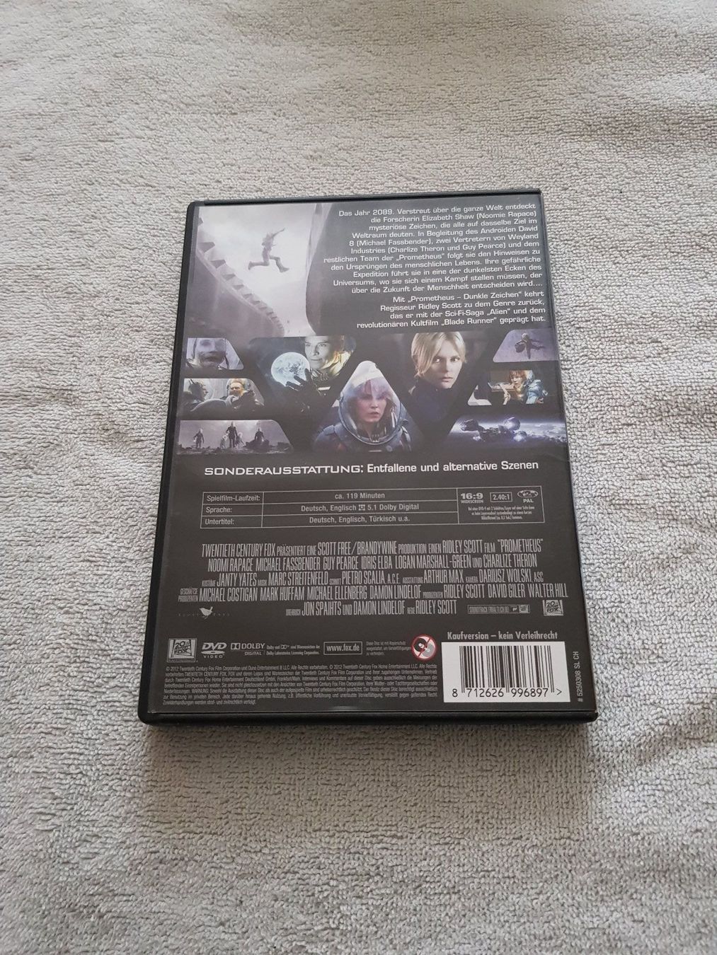 Tutti i DVDs: Prometheus - Dunkle Zeichen (DVD) – Usato da Liestal venduto da tonic 2