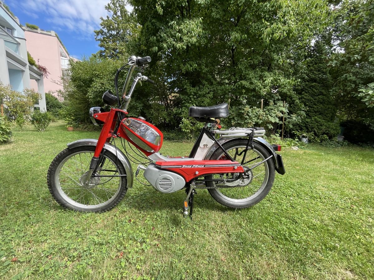 Pony Ciclomotori: Puch Pony GT 2 Gang Mofa Rot – Usato da Wetzikon ZH venduto da mx5rx7 1