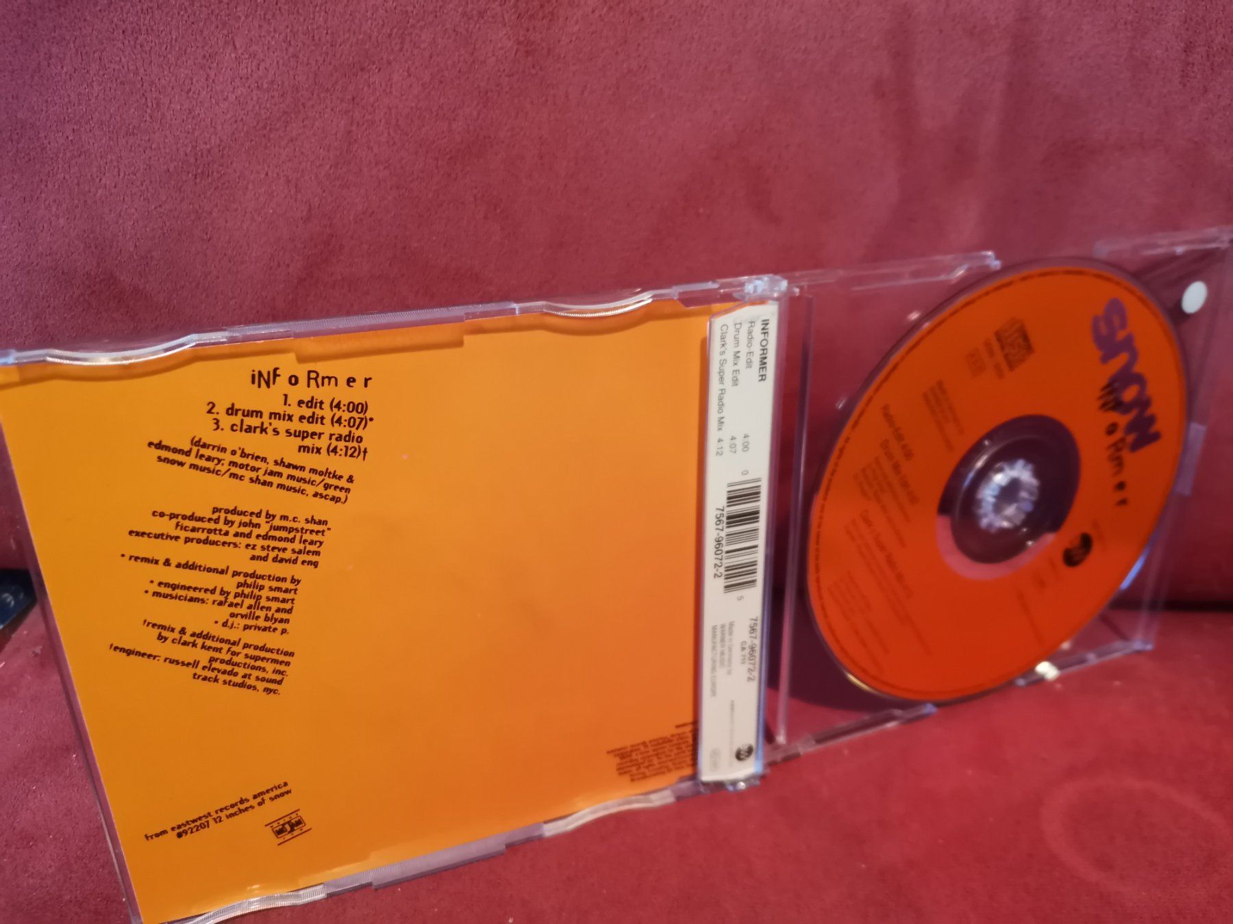 CD: Snow Informer CD Single – Usato da Zofingen venduto da noise123 1