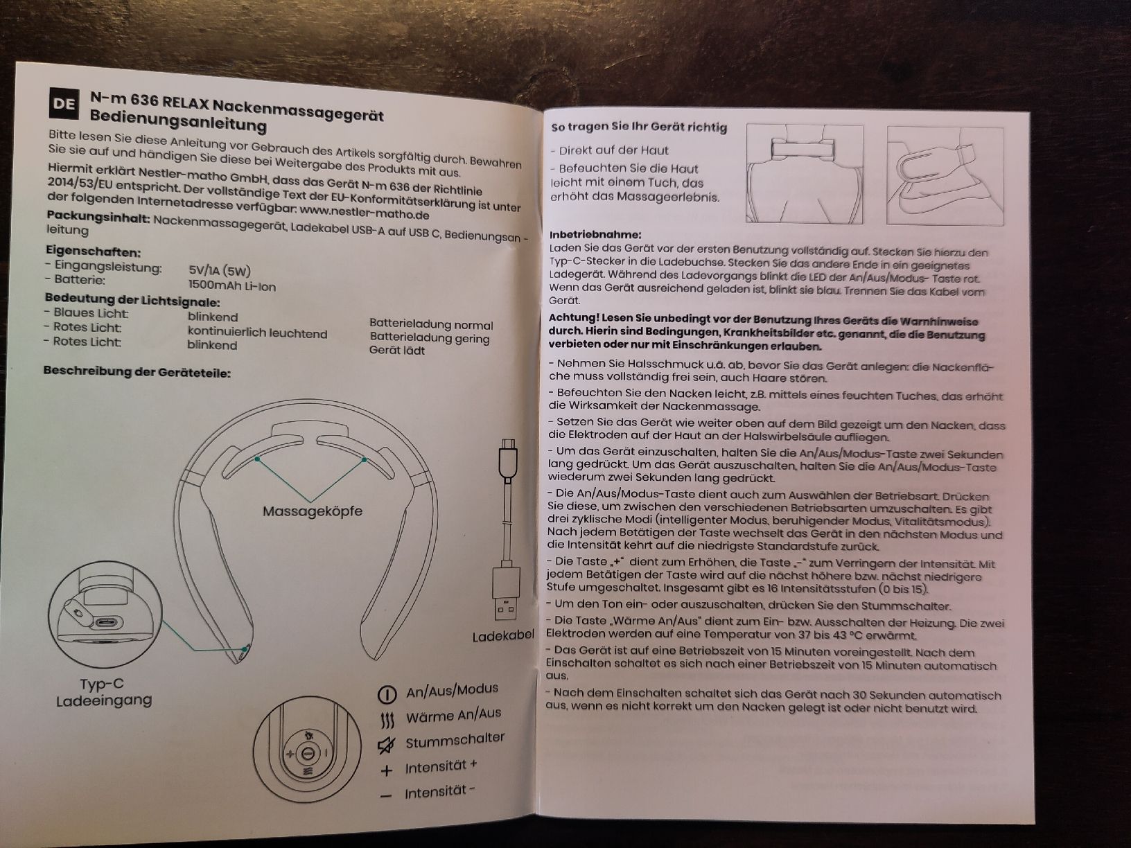 Dispositivi per massaggi: Nackenmassagegerät RELAX – Nuovo e nell'imballaggio originale da Zürich venduto da ili_jzy7 2