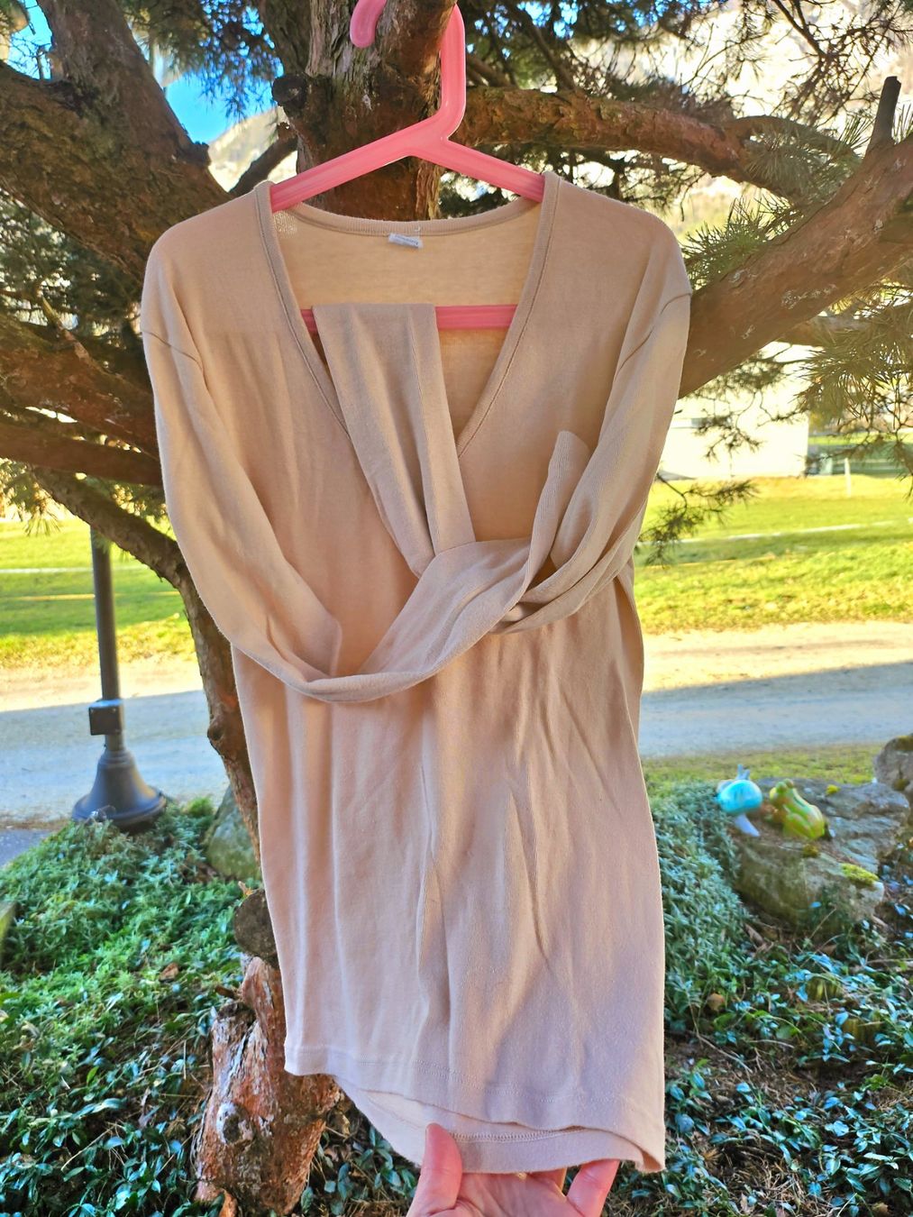 Pulls & Sweat-shirts: Pullover / Top V-Ausschnitt rosa,dehnbar,Gr. 40 – D'occasion à Siblingen par Vany_McDougall 5