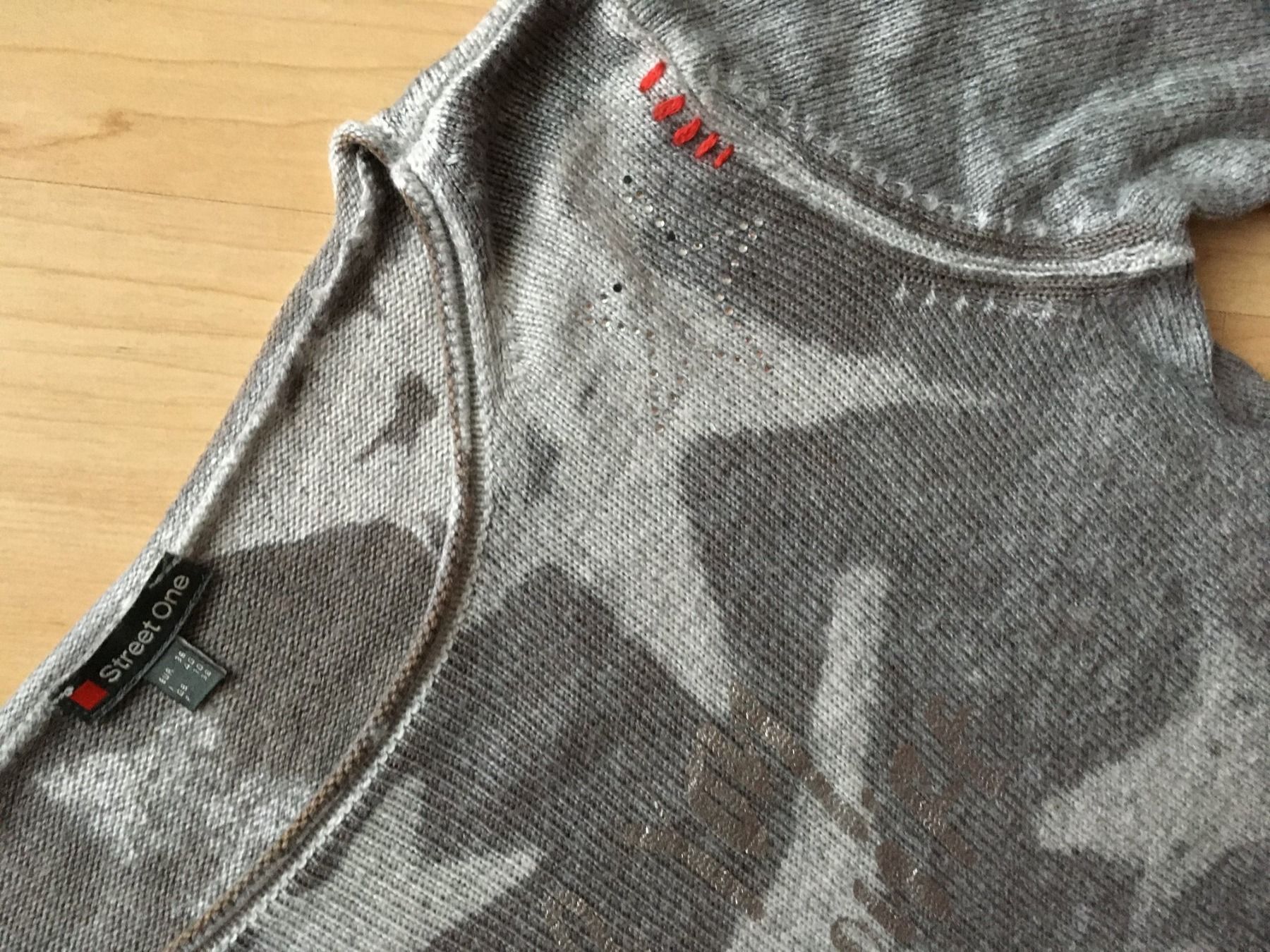 Pullover & Sweatshirts: Pulli mit Wording Street One Gr.36 – Gebraucht aus Muotathal von robin40 4
