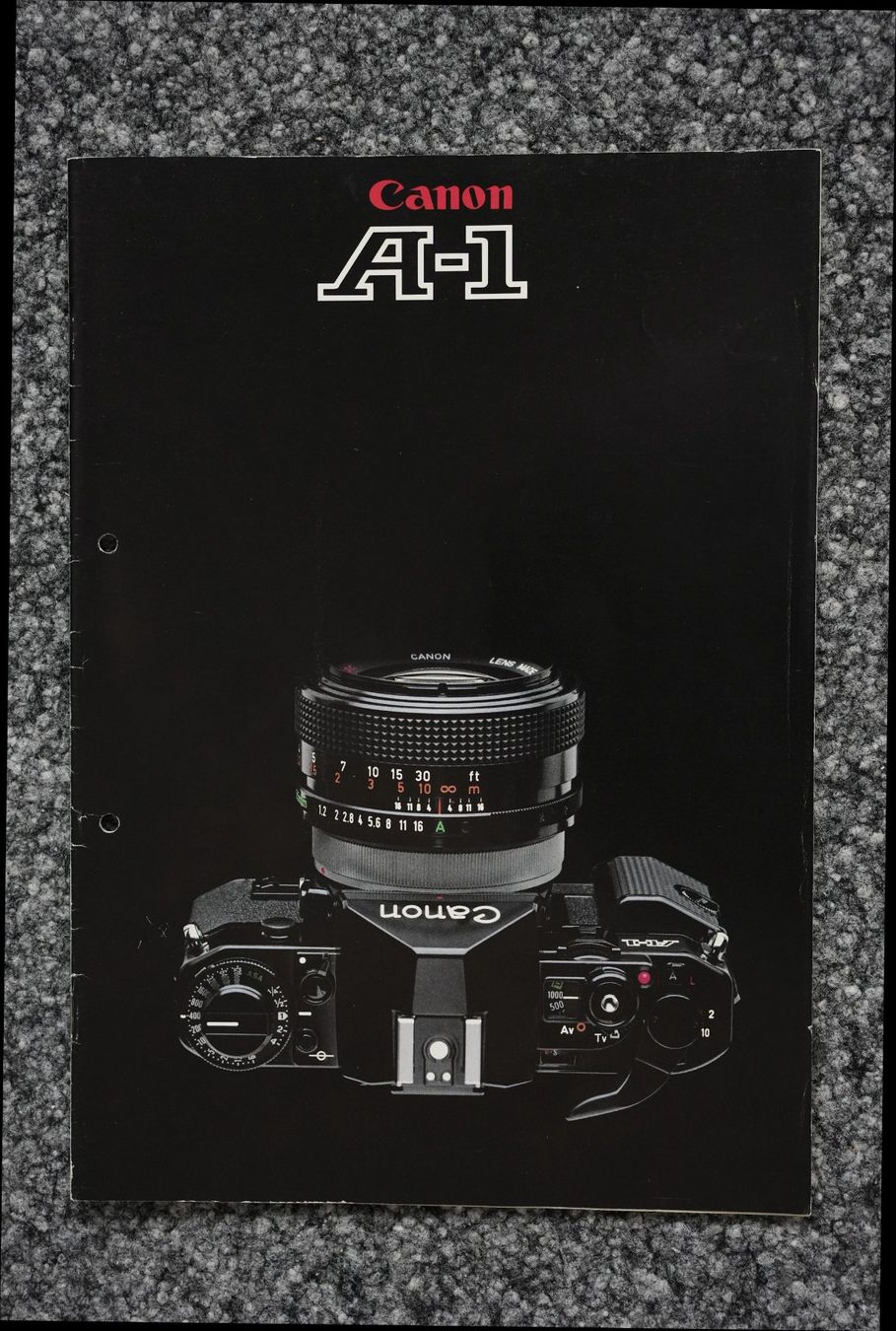 Canon Documenti: Canon A-1 Broschüre 30 Seiten 1978 – Usato da Brunnen venduto da Techfreak1