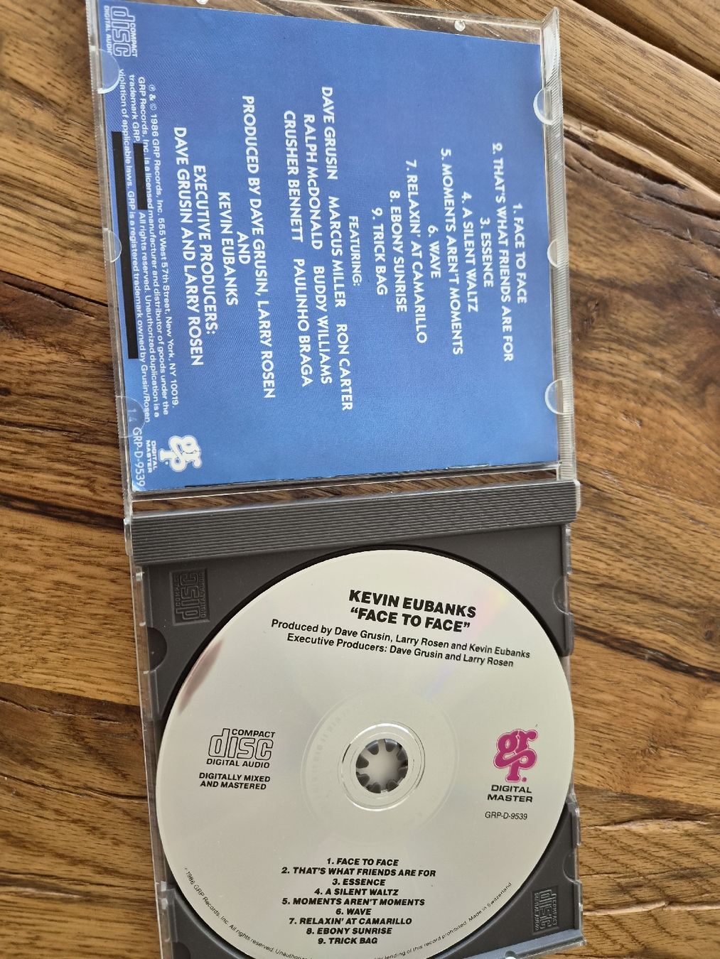 CDs: KEVIN EUBANKS FACE TO FACE – Gebraucht aus Zofingen von Tinpan 1