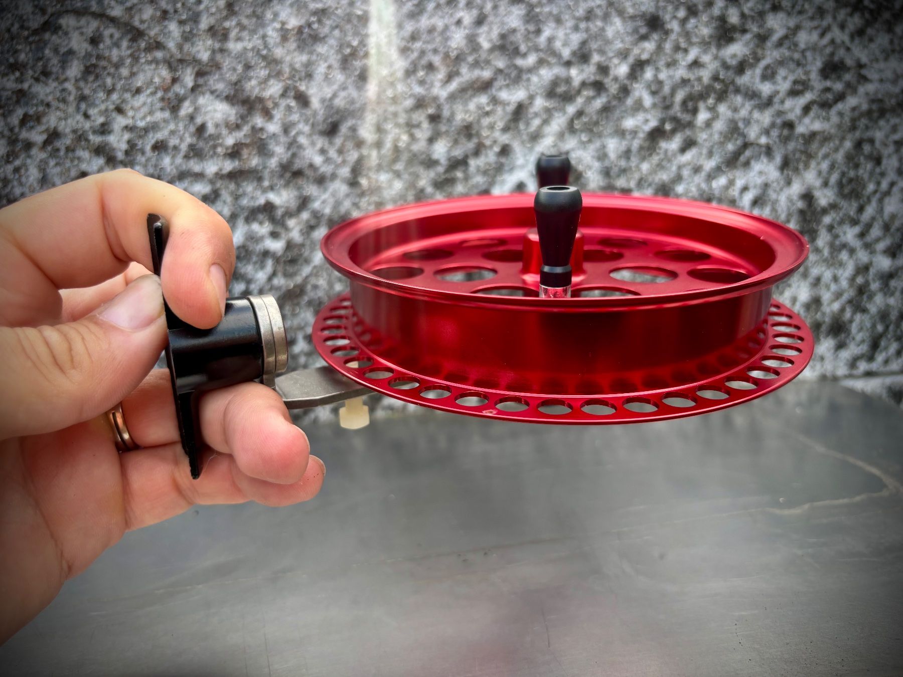Rollen & Spulen: RedDevil  Wenderolle / Laufrolle Fluss – Neu (gemäss Beschreibung) aus Arbon von Helmuth 6