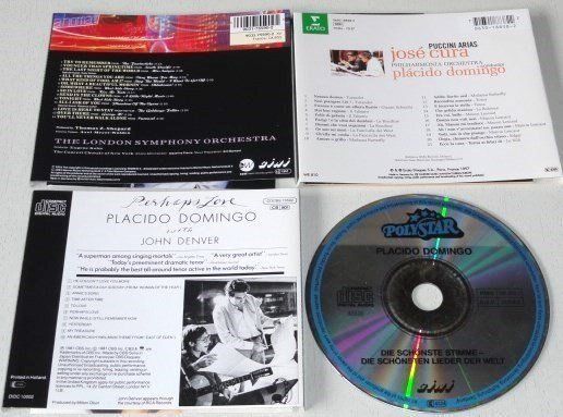 CD: 4CD's- Placido Domingo feat. "Perhaps Love" with John Denver – Usato da Unterbäch VS venduto da diquq 1