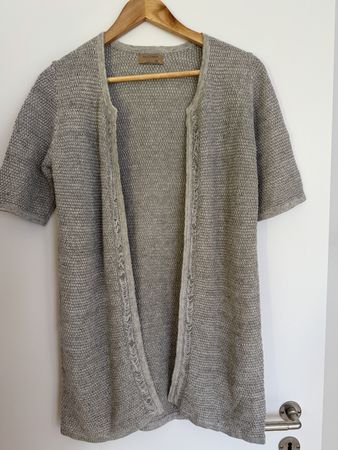 Falconeri Light Knit Cardigan - Short Sleeve - Size M - Perf