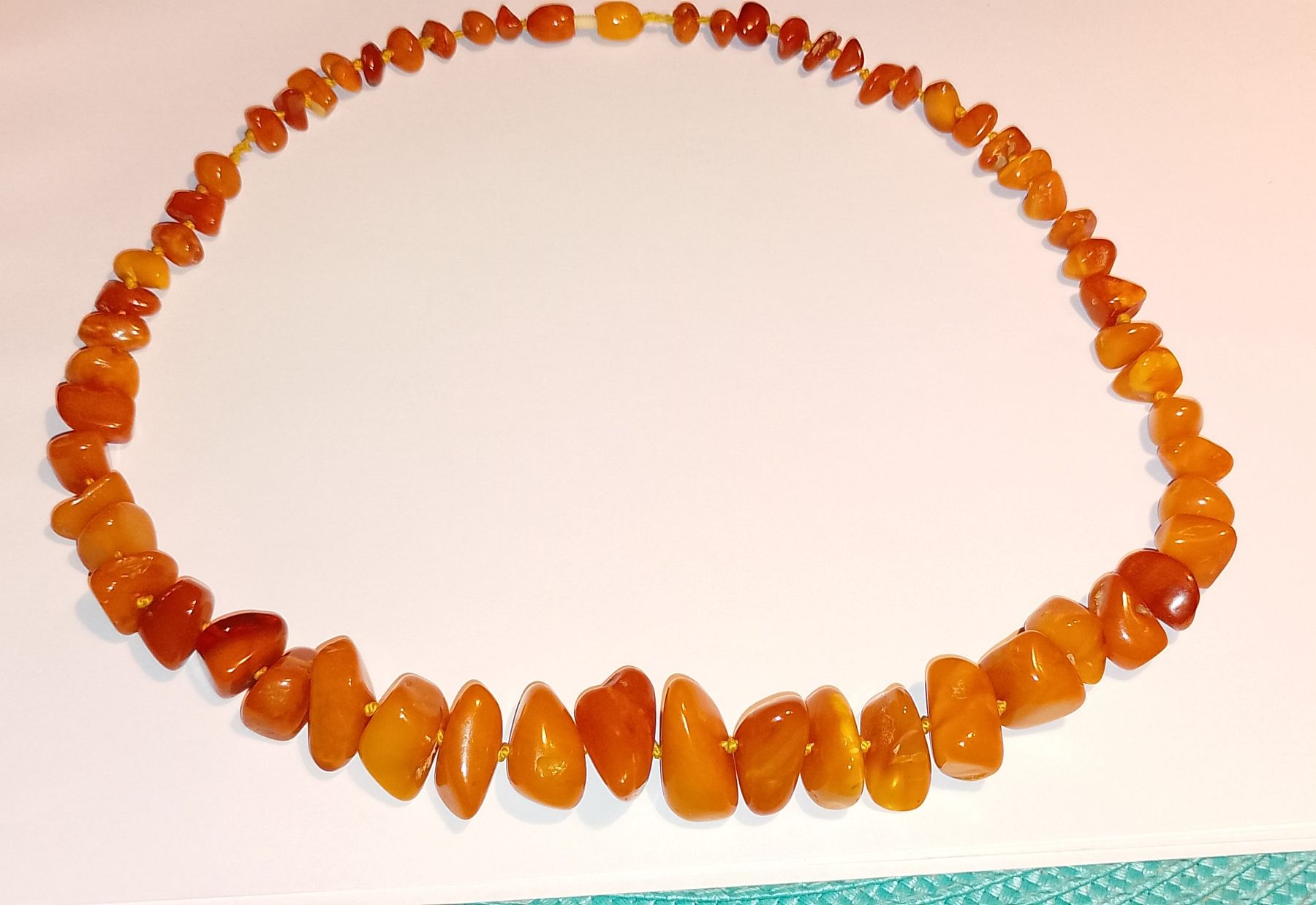 Catenine: Bernsteinkette 56 cm – Usato da Therwil venduto da col_m6rx 7