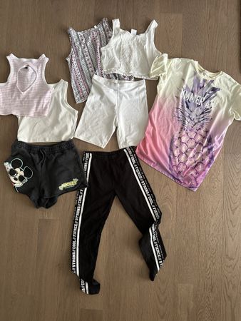 Mädchen Kleider Set 8 Teile Grösse146/152