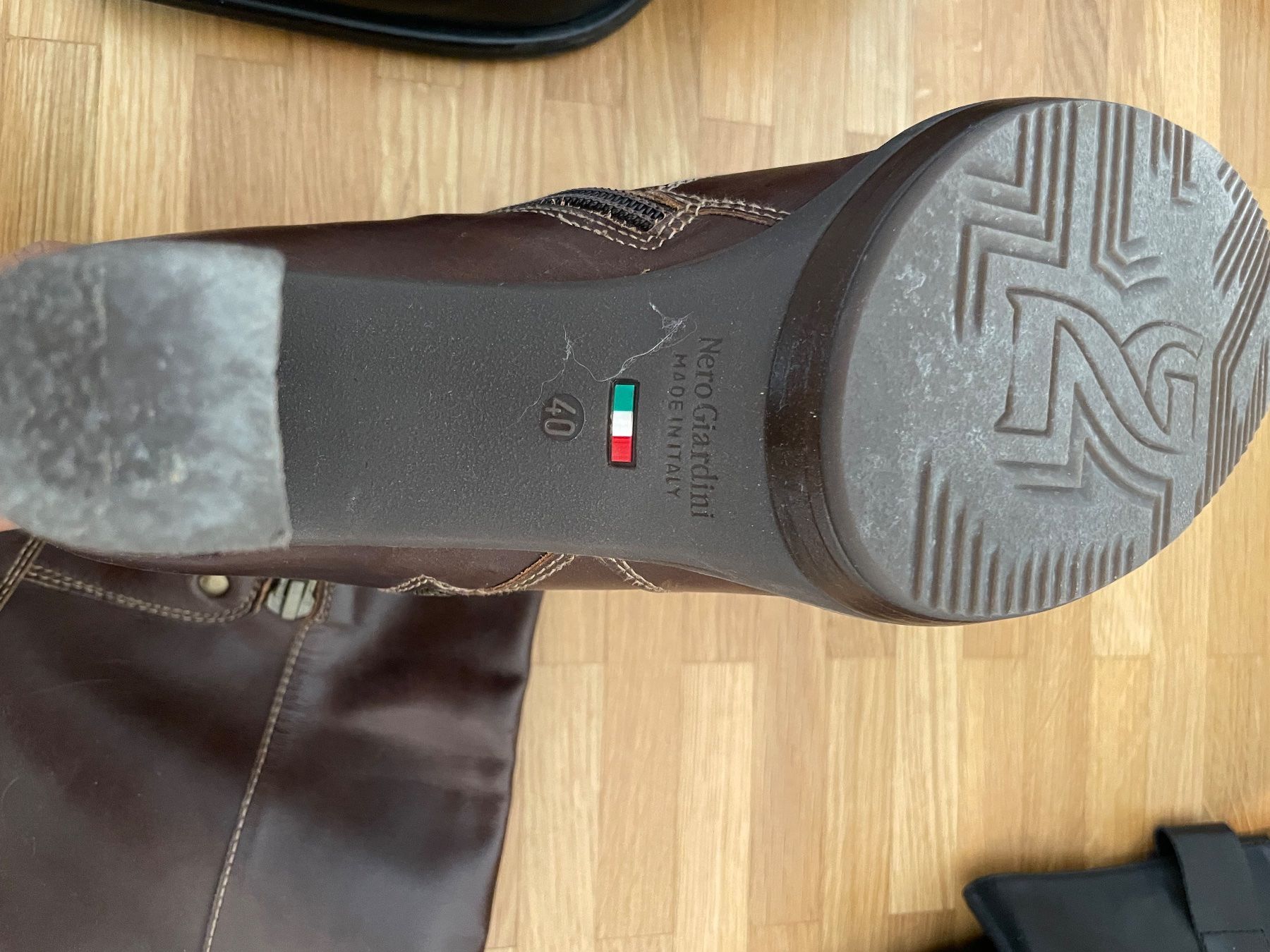 Scarpe da donna: NeroGiardini - Boot - Zeus - Braun - Grösse 39 - Leder – Usato da Winterthur venduto da CamiStore 3