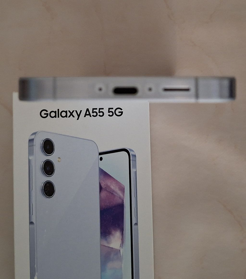 Samsung Telefoni cellulari / Smartphones: Samsung Galaxy A55 5G 128 GB + 128 GB Iceblue – Usato da St.Gallen venduto da boehnli2013 3