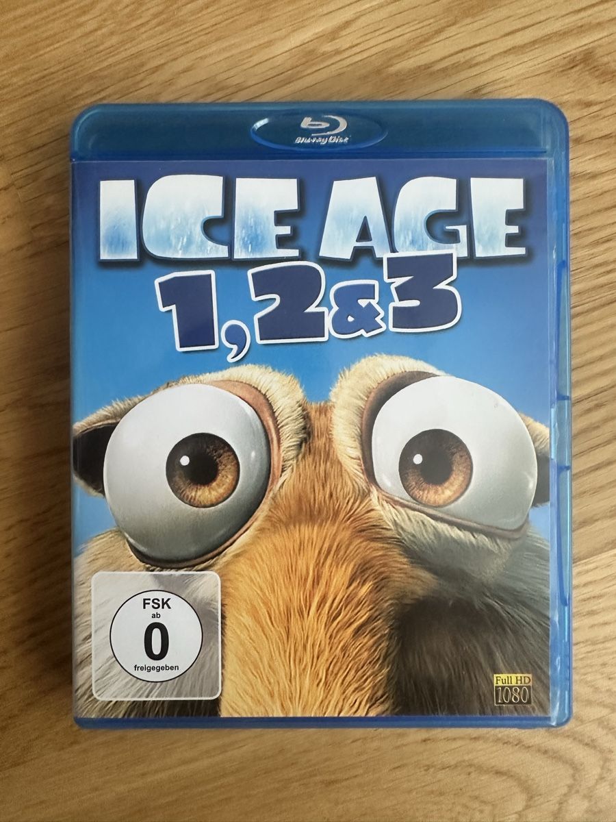 Tutti i DVDs: Ice Age 1-3 Blu-ray Box – Nuovo (secondo la descrizione) da Hochdorf venduto da Blitzman83