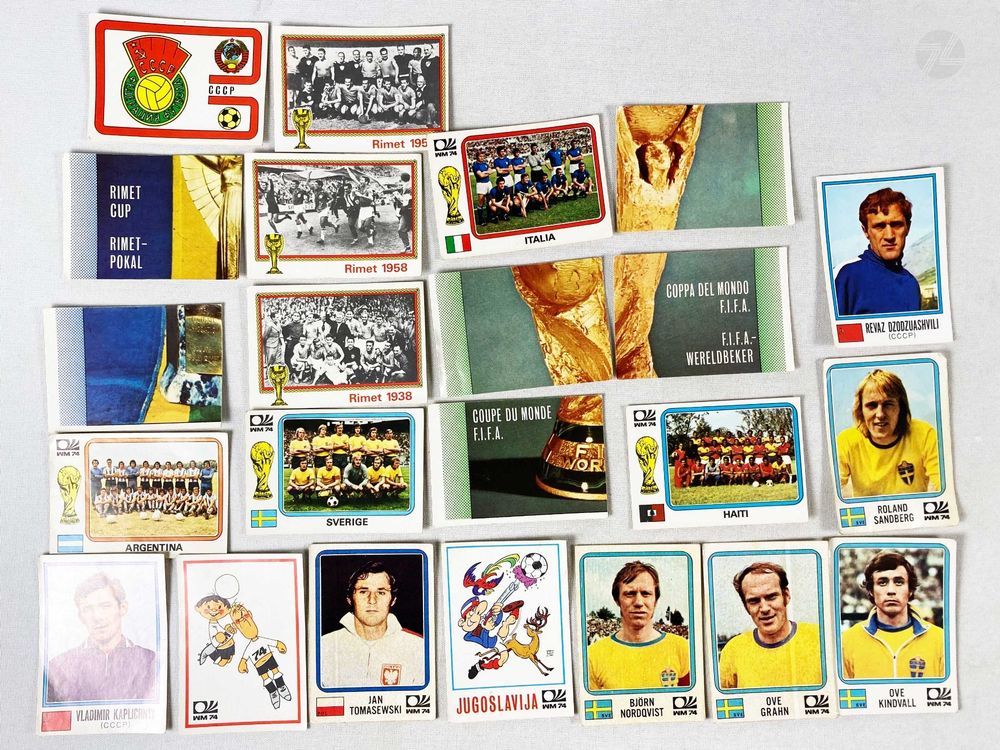 Panini - München 74 World Cup, Tip & Tap - #60/68 - 9 Loose stickers