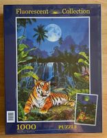 Fluorescent Collection Puzzle 1000 Teile -Tiger im Dschungel